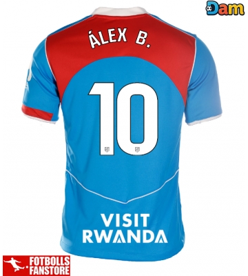 Atletico Madrid Alex Baena #10 Tredje Tröja Dam 2025-26 Kortärmad